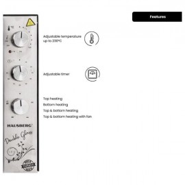 مینی فڕن 70 لیتر؛ ڕەش - HB-8020