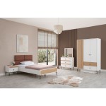 سێتی ژووری نوستنی گەنجان 4 پارچە قەبارەی 120*200 سم