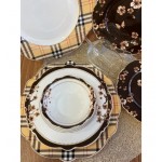سێتی قاپی پۆرسەلین 24 پارچەیی - MY-1707