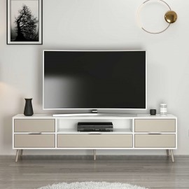 مێزی تەلەڤزیۆن 180*35*51 سم ; سپی