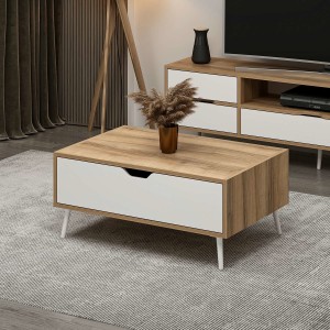 مێزی ناوڕاست 90*60*41 سم ; دۆرێ
