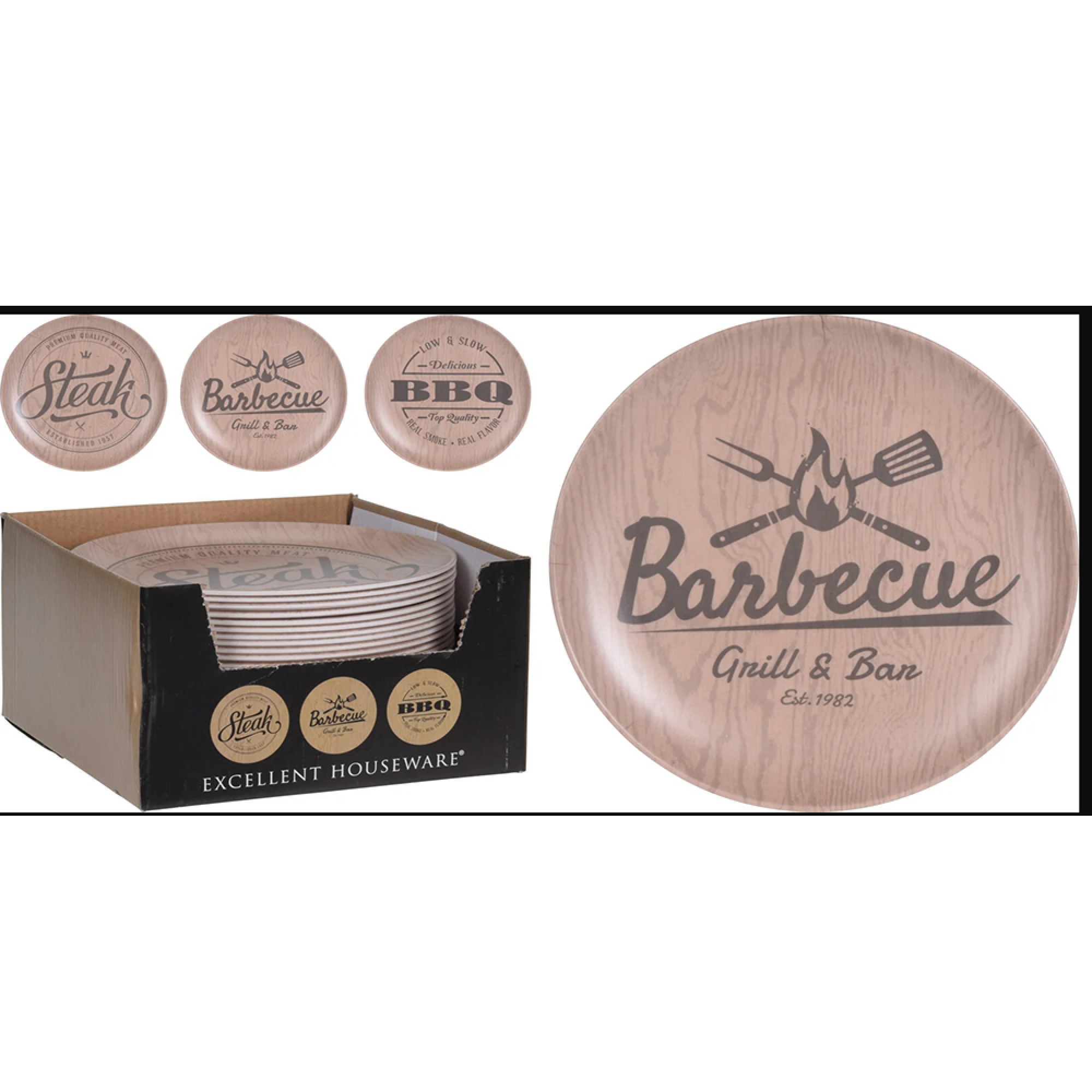 سێنی شێوەی تەخت بامبۆ/میلامین 3 جۆراوجۆر