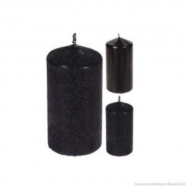 مۆمی رەنگی ڕەش 14 سم 2 شێوەوجور