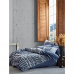 ئاسیر کوتون بوکس تاخمی سەرچەفی نورڤین یەک نەفەری رەنگی شینی حوبری