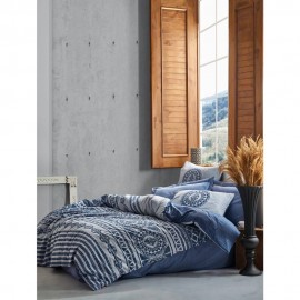 ئاسیر کوتون بوکس تاخمی سەرچەفی نورڤین یەک نەفەری رەنگی شینی حوبری