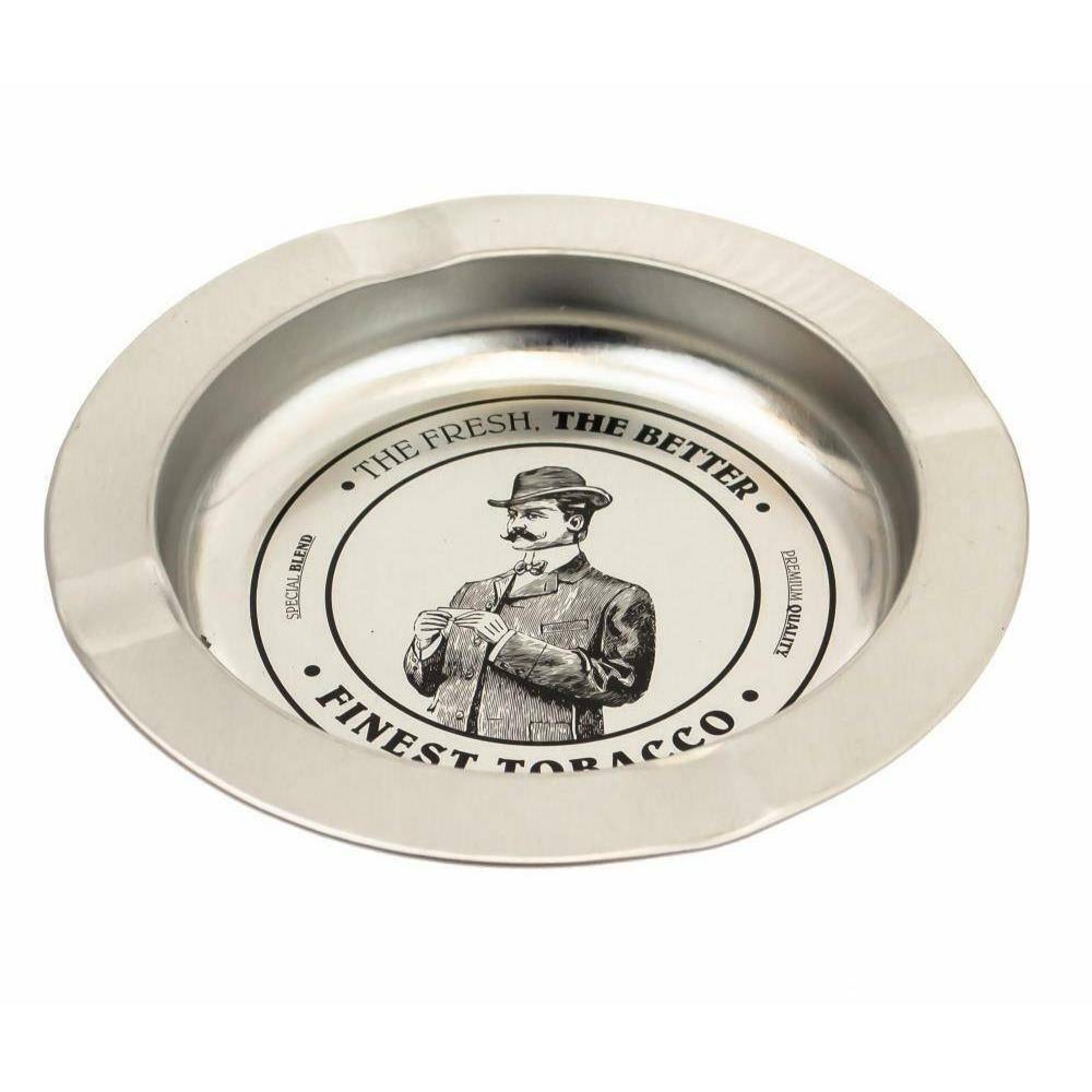 تەپڵەکی جگەرەی کانزای  تیرەی  14 سم، 4 شێوە و جۆر