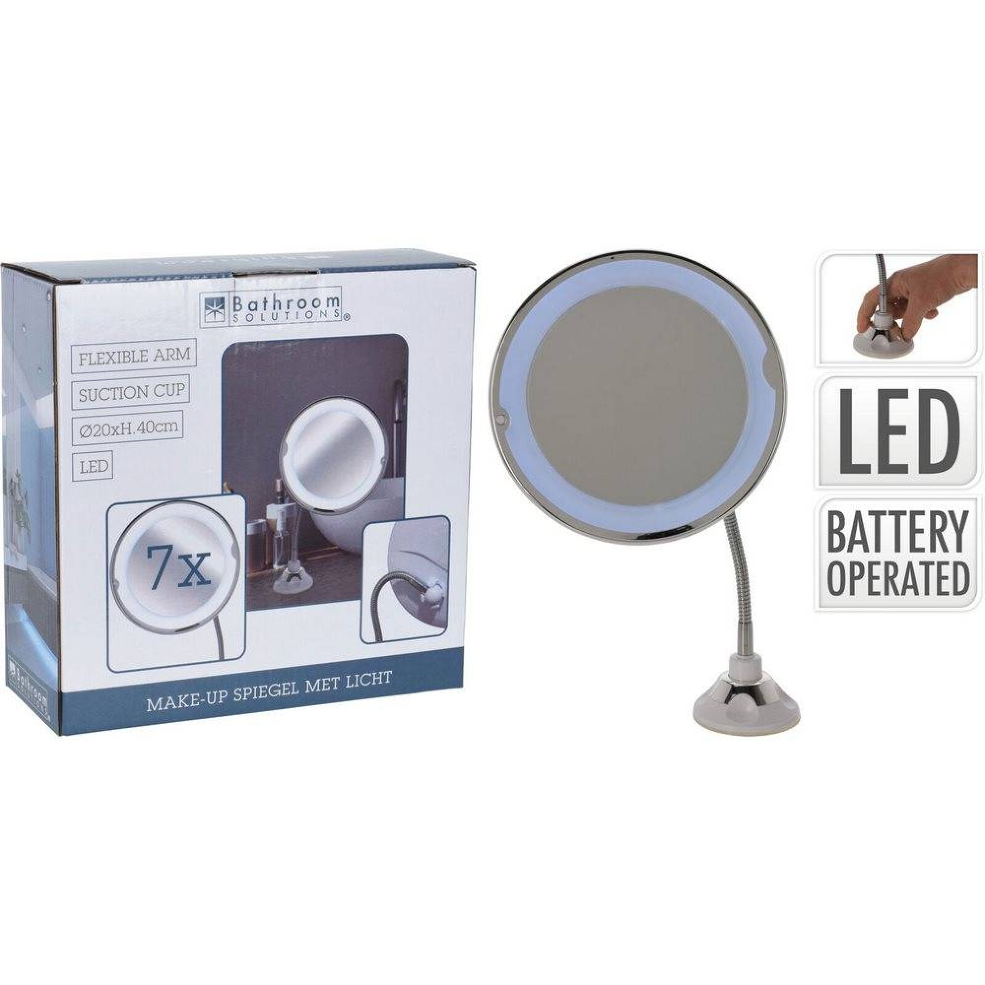 ئاوێنەی میکیاجی بە لید