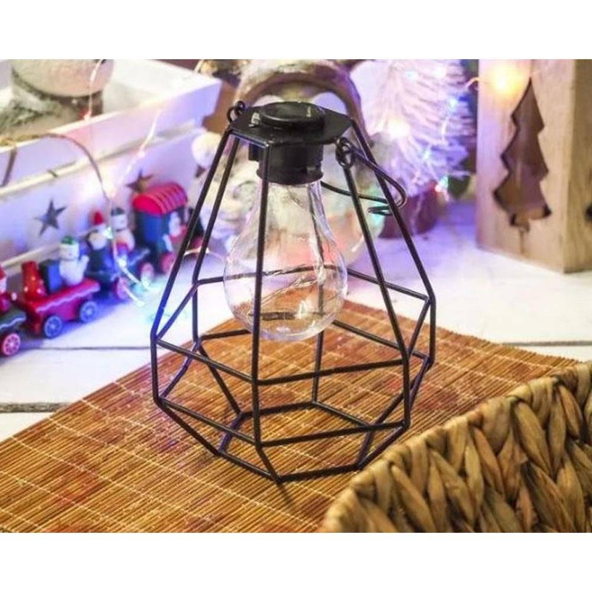 فانوسی خۆری 8 لیداری سپی گەرم