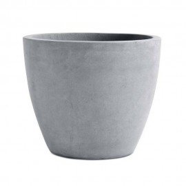 گۆلدانی  پلاستیکی کۆنکرێتی رەنگی کرێمی  53*50 سم