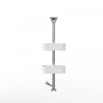 ڕەفەی گەرماوی هێلکەیی کە بەرزییەکەی ڕێکدەخرێت - سپی - M-N47-01