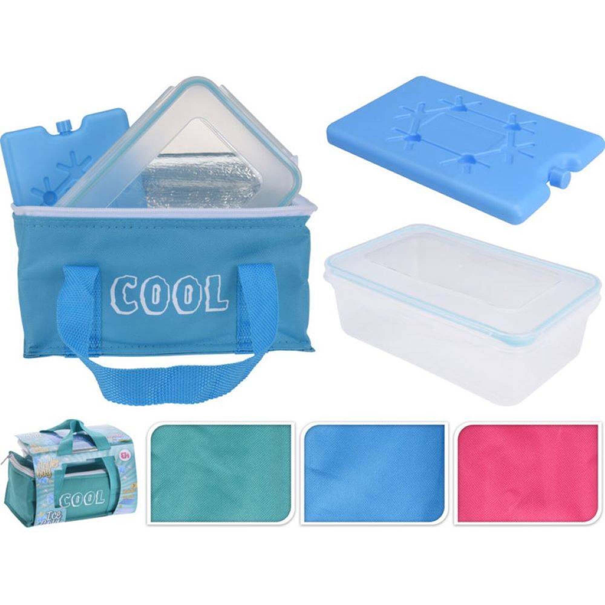 جانتای ساردکەرەوەی لەگەڵ سندوقی نانخواردنی نیوەڕۆ 3 جۆراوجۆر