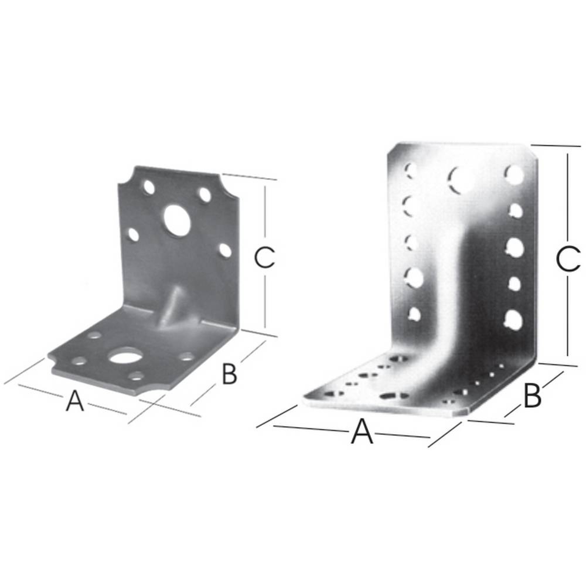 گۆشەی بەستنی 90 پلە بۆ باری قوڕس 60*80*80