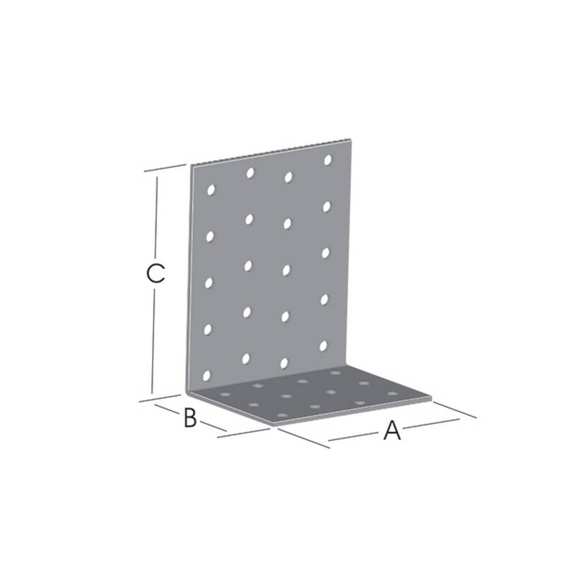 گۆشەی بەستنی 90 پلەی لا ناڕێك 80*80*160