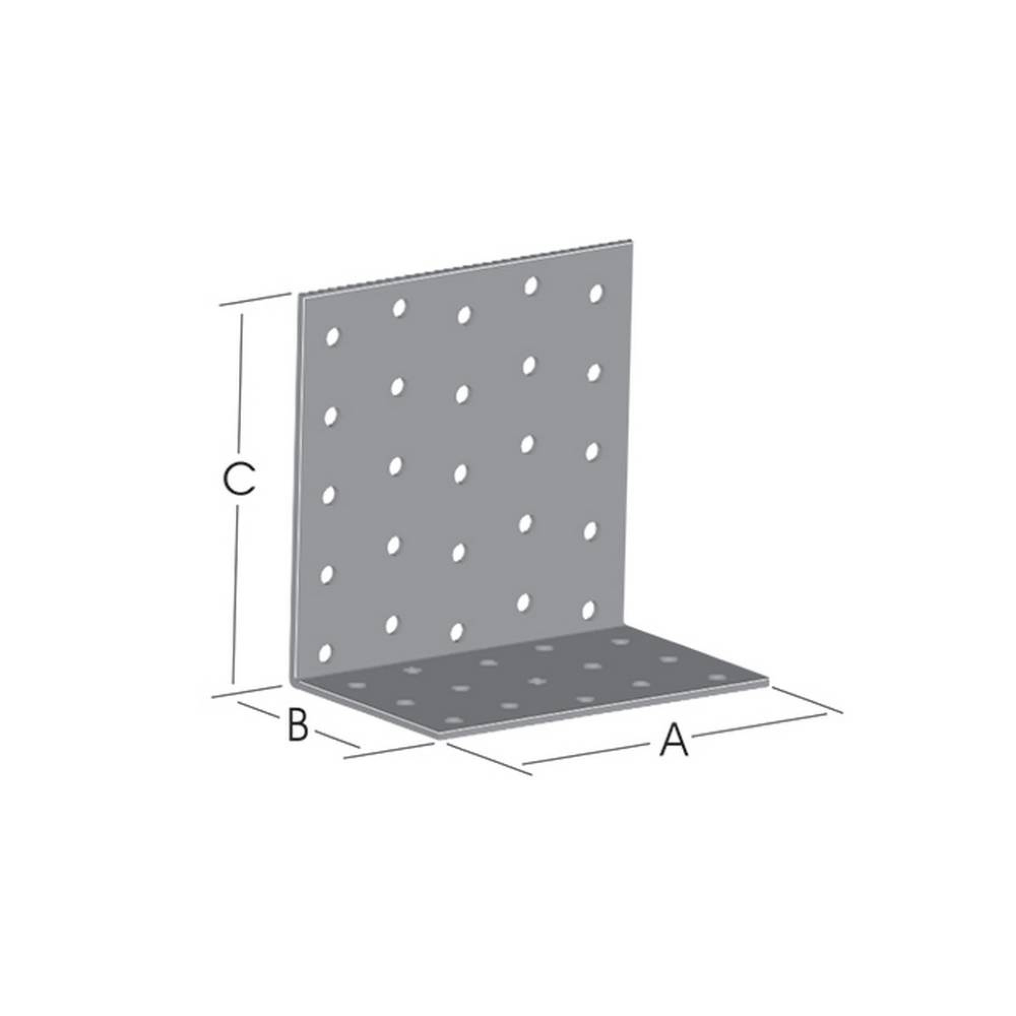 گۆشەی بەستنی 90 پلەی لا ناڕێك 100*80*120