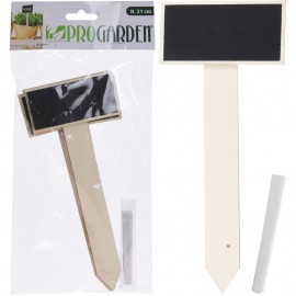 سێتی لیبێڵی ڕووەک بە گچکە 4 دانە 21*9 سم ڕەش