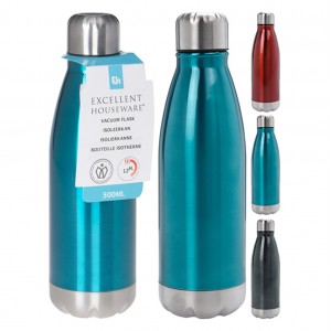 تێرمۆسی 500 مل 3 رەنگی جۆراوجۆر