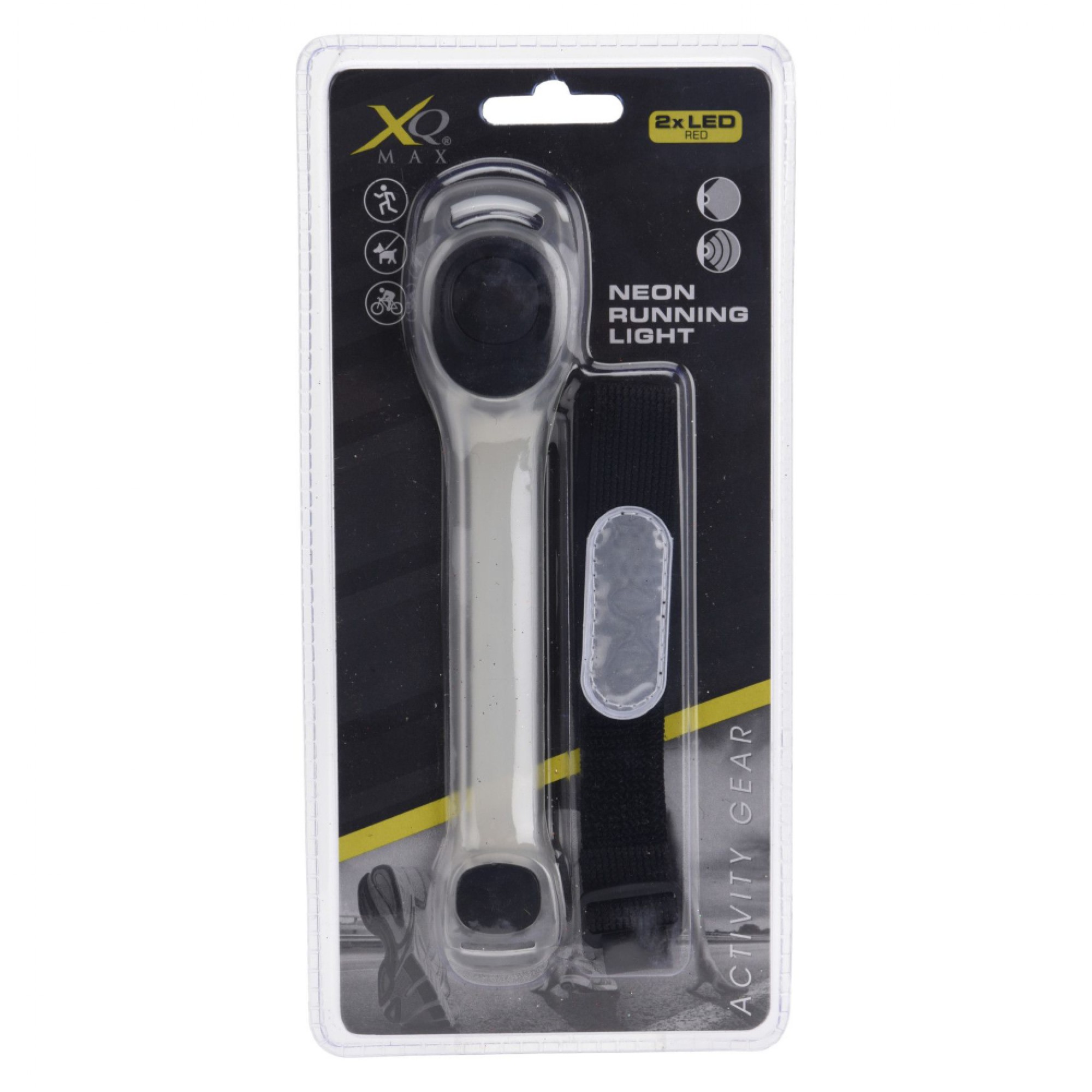 گڵۆپی ڕاکردنی نیۆن 2X Led رەنگی سوور