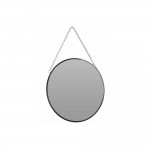 ئاوێنەیەکی هەڵواسراوی کانزای رەنگی رەش 20 سم