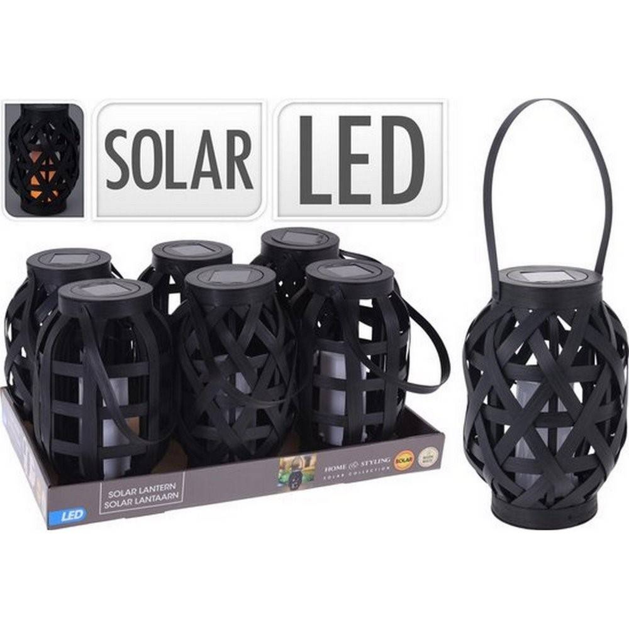 فانووسی Led وزەی خۆری راتان رەنگی رساسی