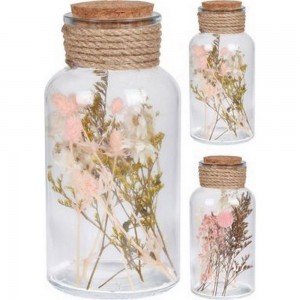 گوڵ لە ناو بۆتلی شووشەدا 16 سم 2 شێوە