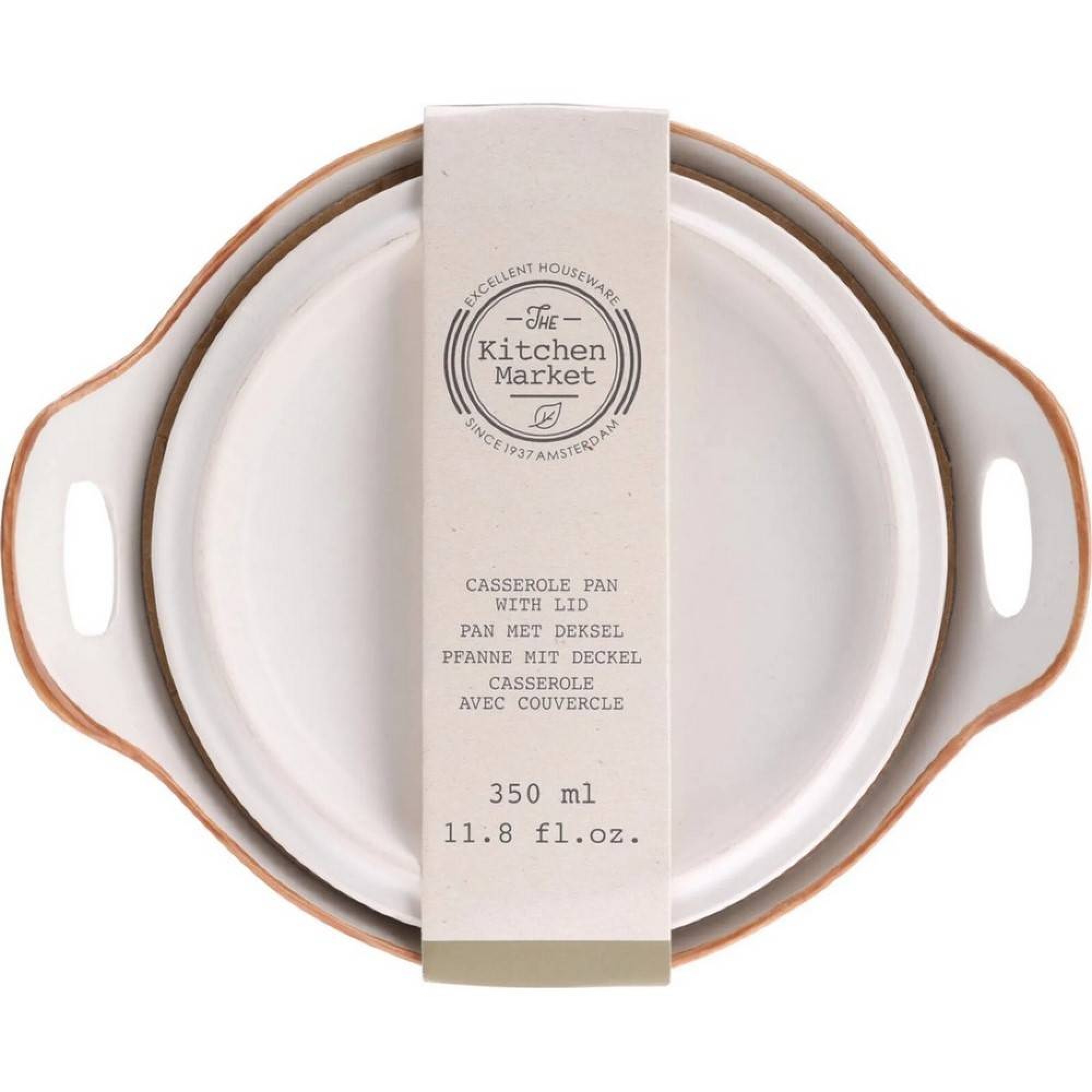 قاپی تاوە بە سەرەوە ڕەنگی سپی 350 مل