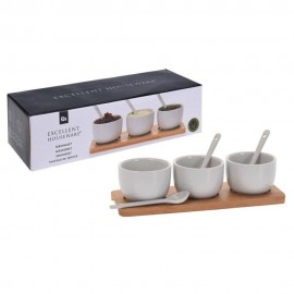 سێتی قاپی سۆس لەگەڵ کەوچک 7 دانە