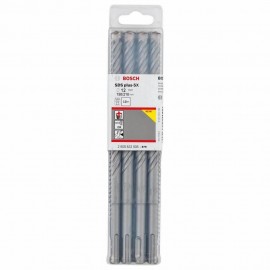 دەمی درێلی کونکەر مارکەی بۆش 12*210 مم 10 دانە Sds-Plus-5X