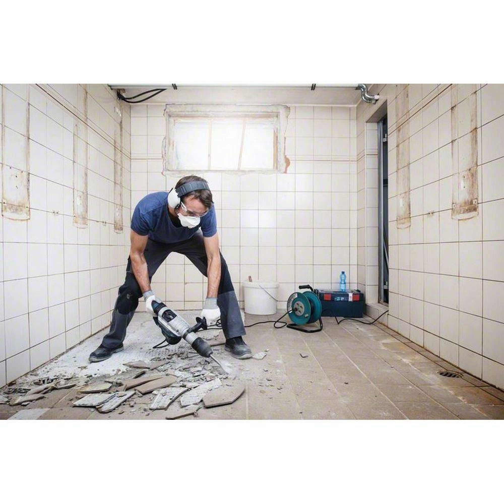 دەمی درێلی تەخت مارکەی بۆش 400*25 مم Sds-Max