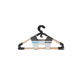 سێتی حەلاقەی داری جل و بەرگ 3 دانە