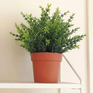 ڕووەکی دەستکردی پلاستیکی لەناو گۆزەدا