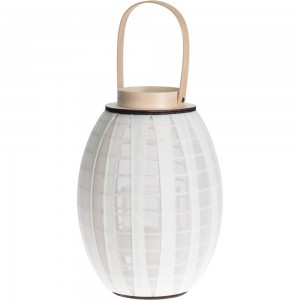 فانووسی هەڵگری مۆم 27 × 40 سم رەنگی سپی