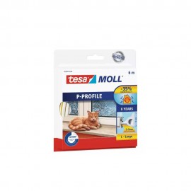 مۆری لاستیک بۆ پەنجەرە و دەرگا شێوەی P رەنگی سپی