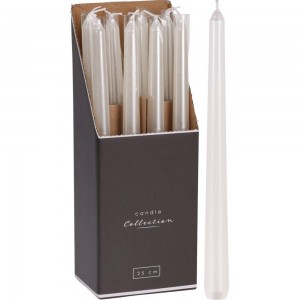 مۆمی ئێوارە 25 سم - سپی