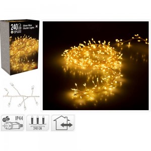 لێدی وایەری زیوی بە ئەداپتەری 240 