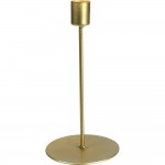 هەڵگری مۆمی 205 ملم بە قاپی زێڕین