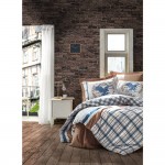 سێتی بەرگی لێف دووکەسی ڕانفۆرس ڕەنگی قاوەی دانیلو 200*220 سم