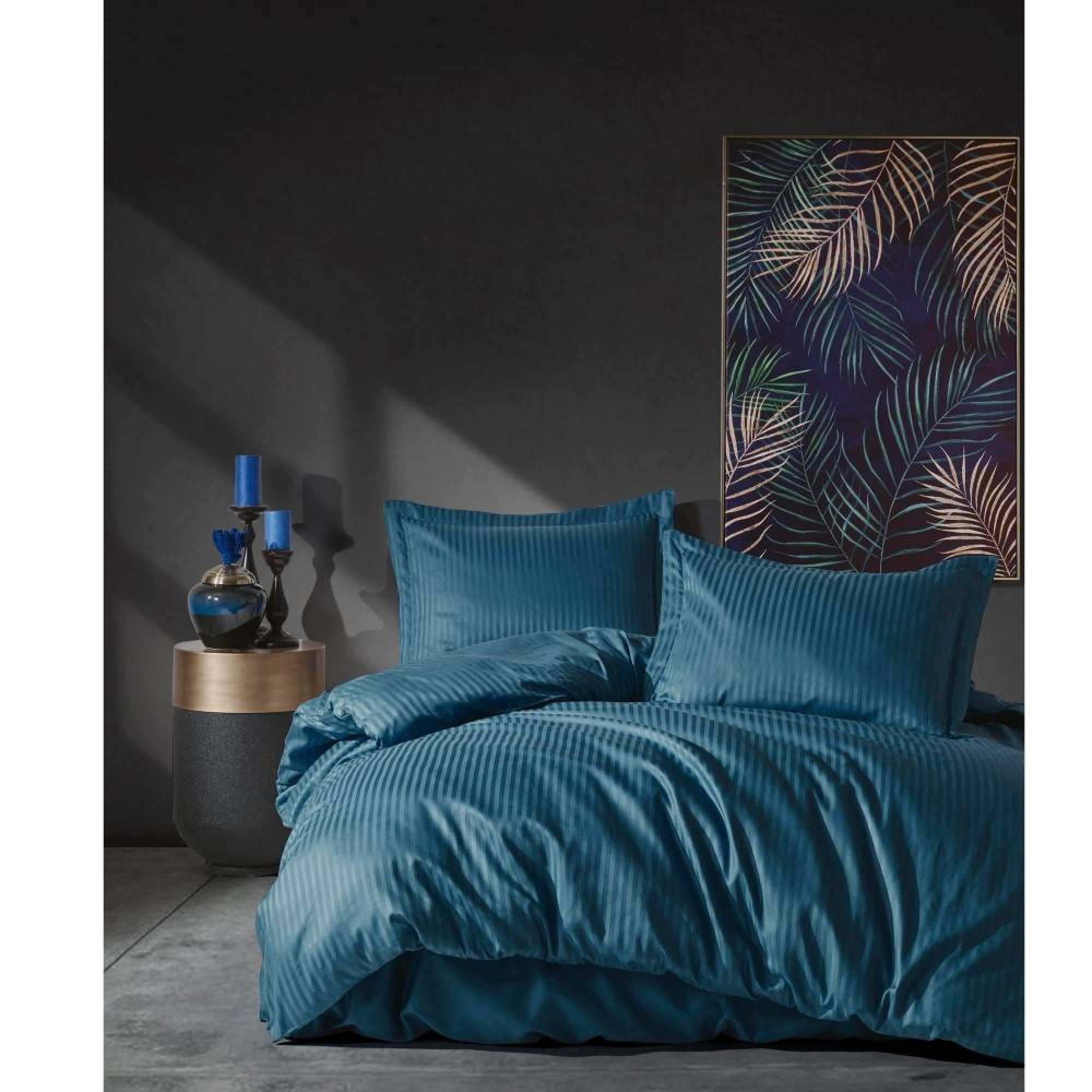 سێتی بەرگی لێف دووکەسی ڕانفۆرس ڕەنگی شین 200*220 سم