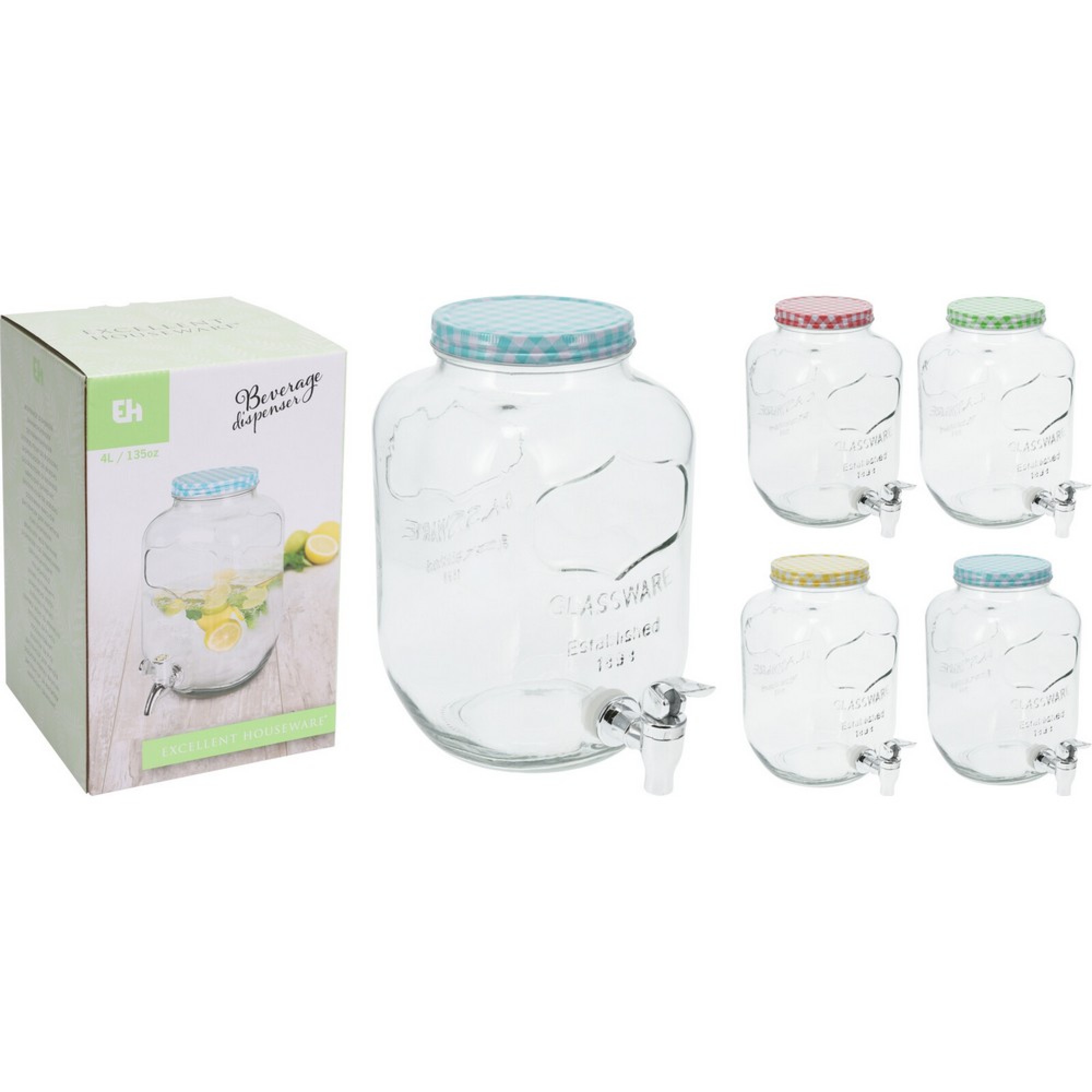 دابەشکەری خواردنەوەی شووشەیی 4 لیتر - CD4100040