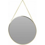 ئاوێنەی دیوار 20 سم - زێڕین