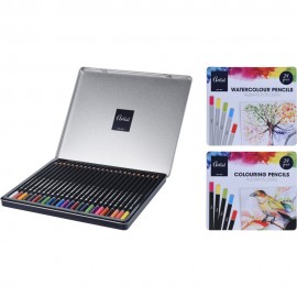 قەڵەمی ڕەنگکردن 24 دانە بە 2 جۆراوجۆر - 110730110