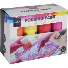 بۆیەی ئەکریلیک ٨ ڕەنگ - 110731220