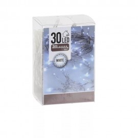 گڵۆپی زەنجیریی لێد بە شەحن و تایمەر ڕەنگی سپی 30 دانەیی - AX9800540