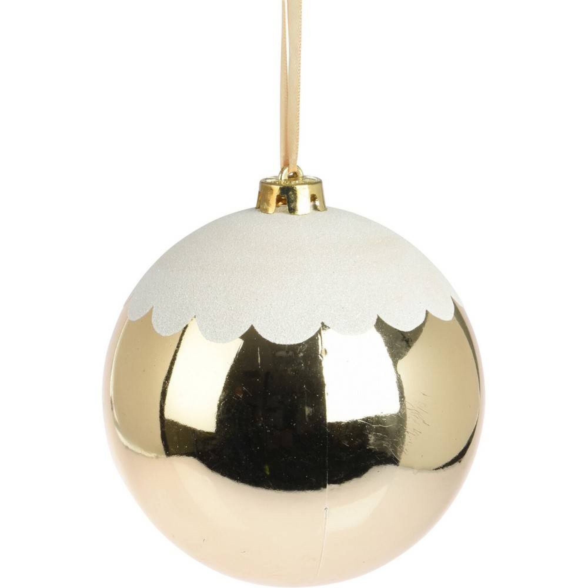 تۆپی هەڵواسراوی کریسمس 15 سم - سووری گێلاس