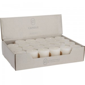 مۆمی ستوونی 5*4 سم - سپی عاج