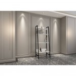 ڕەفەی کتێبی 60*34*146 سم بە ڕەنگی سپی