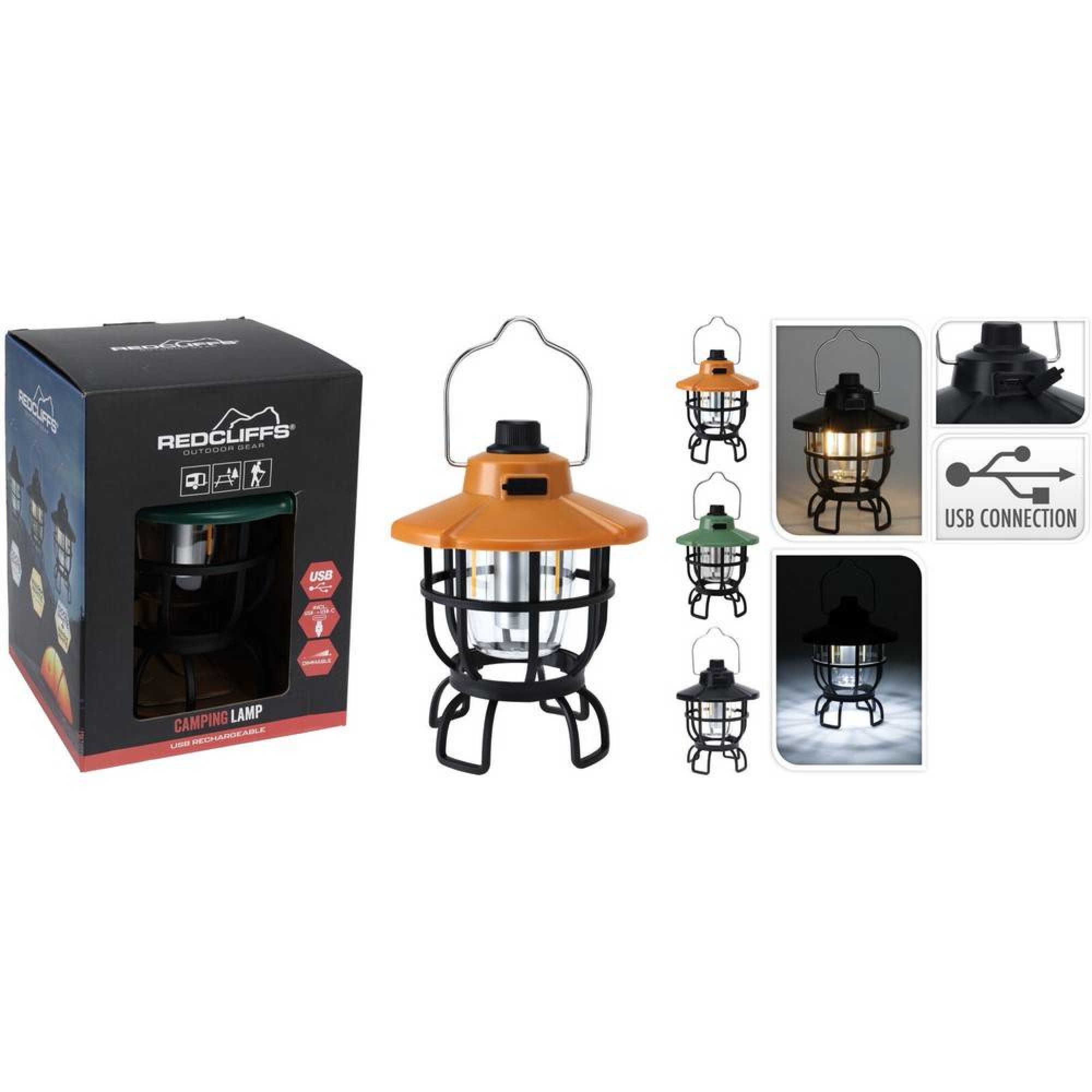 چرای کەمپکردن کە شەحن دەکرێتەوە بە 3 ڕەنگی