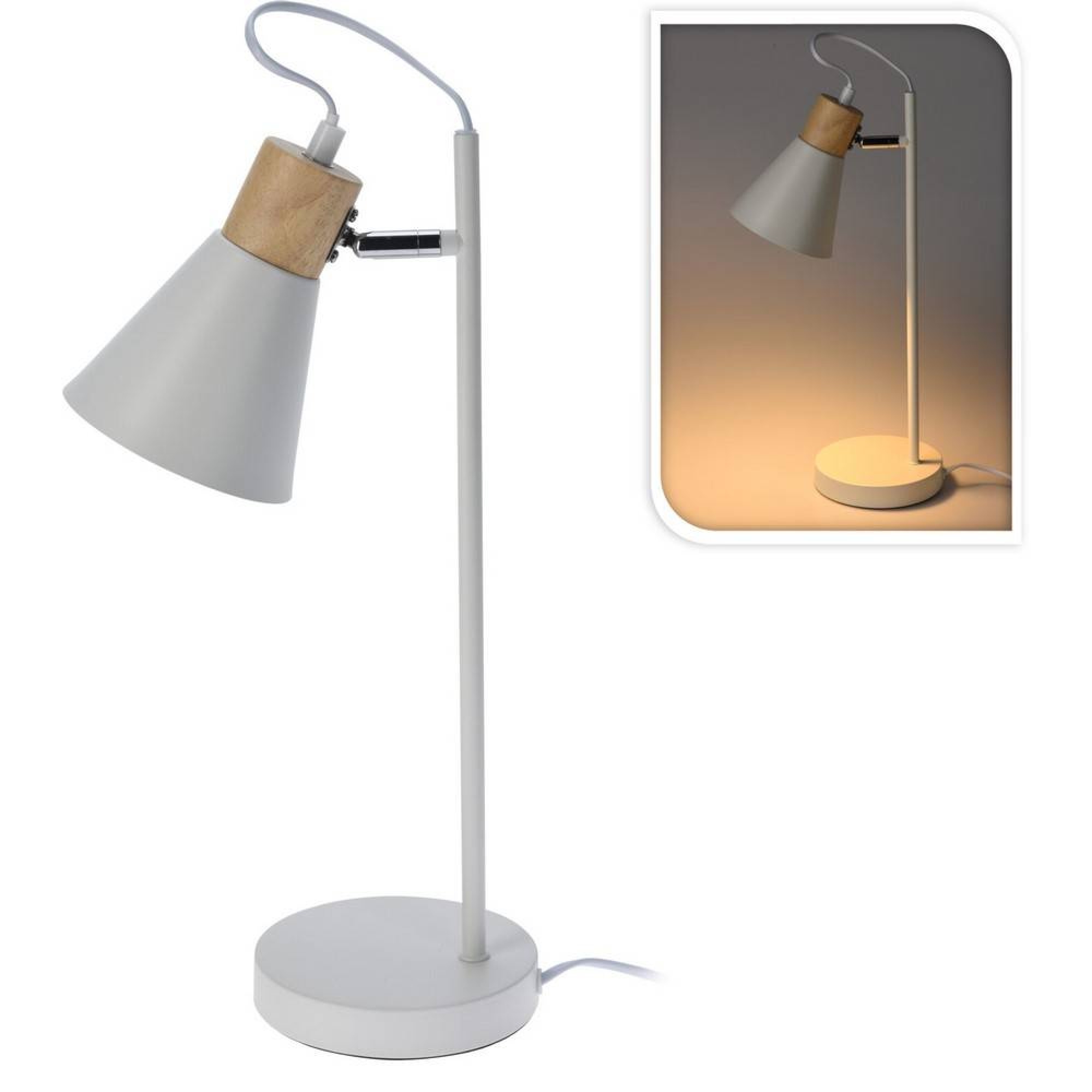 چرای سەر مێزی کانزایی بە دار