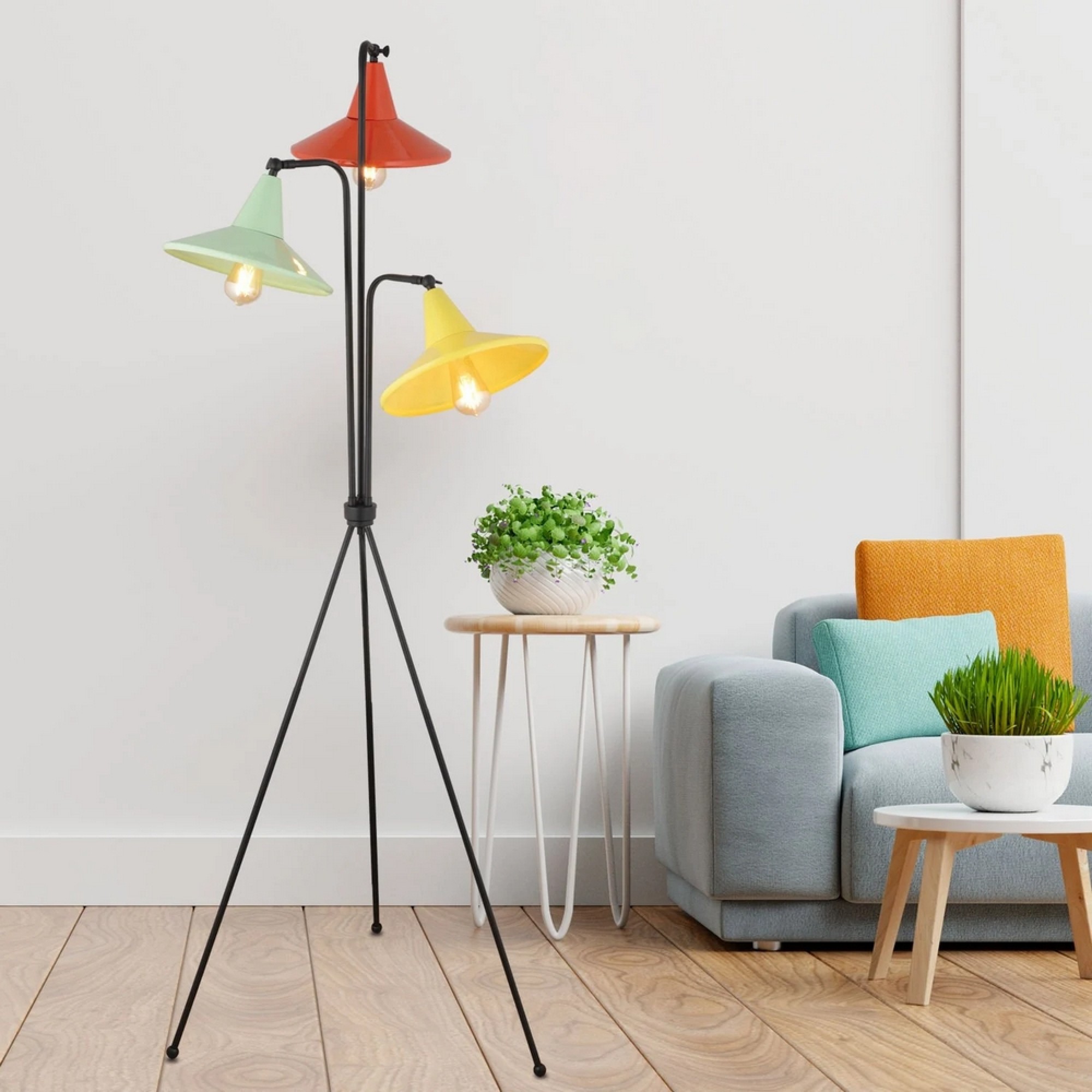 چرای ئەرزی ڕەنگاوڕەنگی 3 چرا جۆری جادیرە