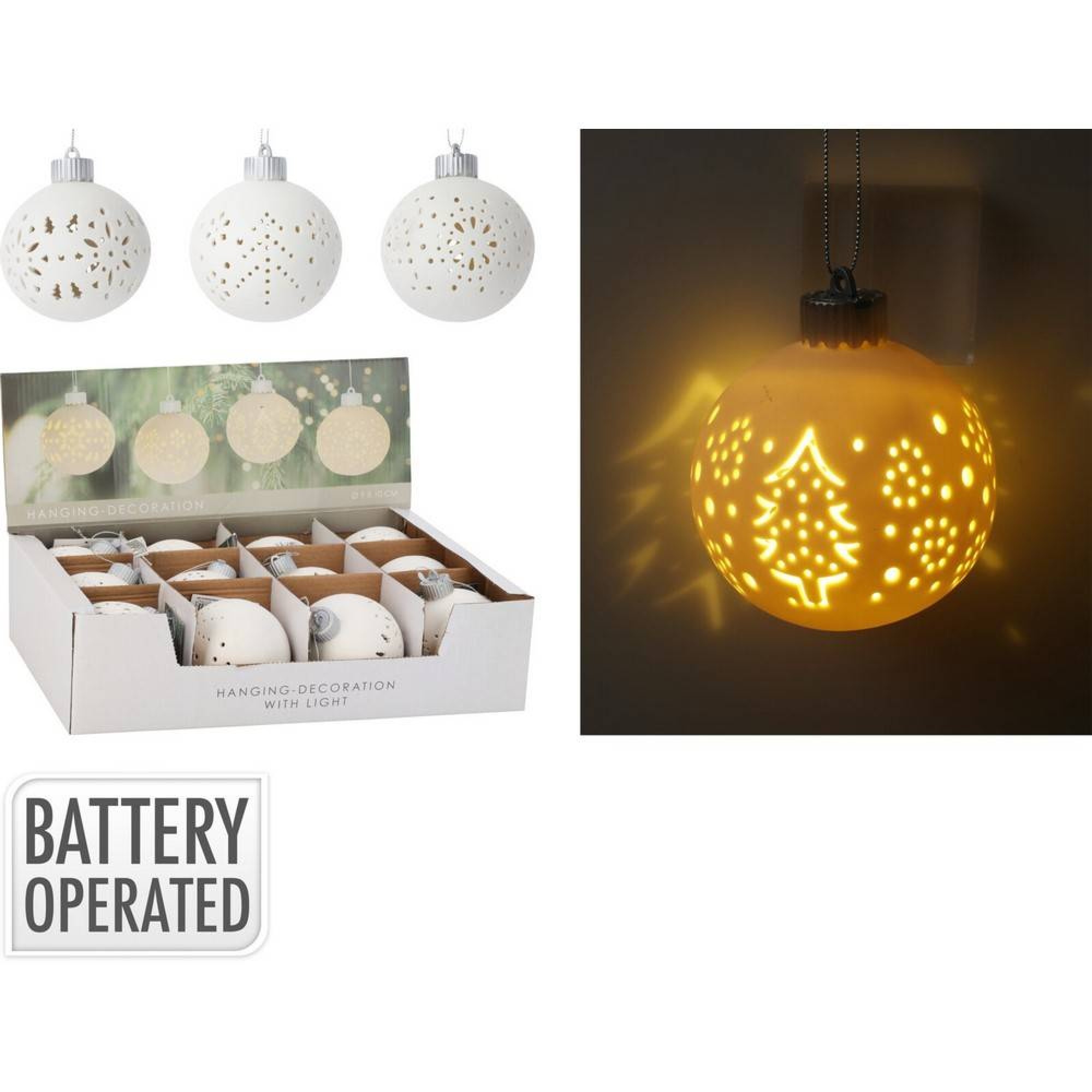 تۆپی لێدی هەڵواسراو 10 سم