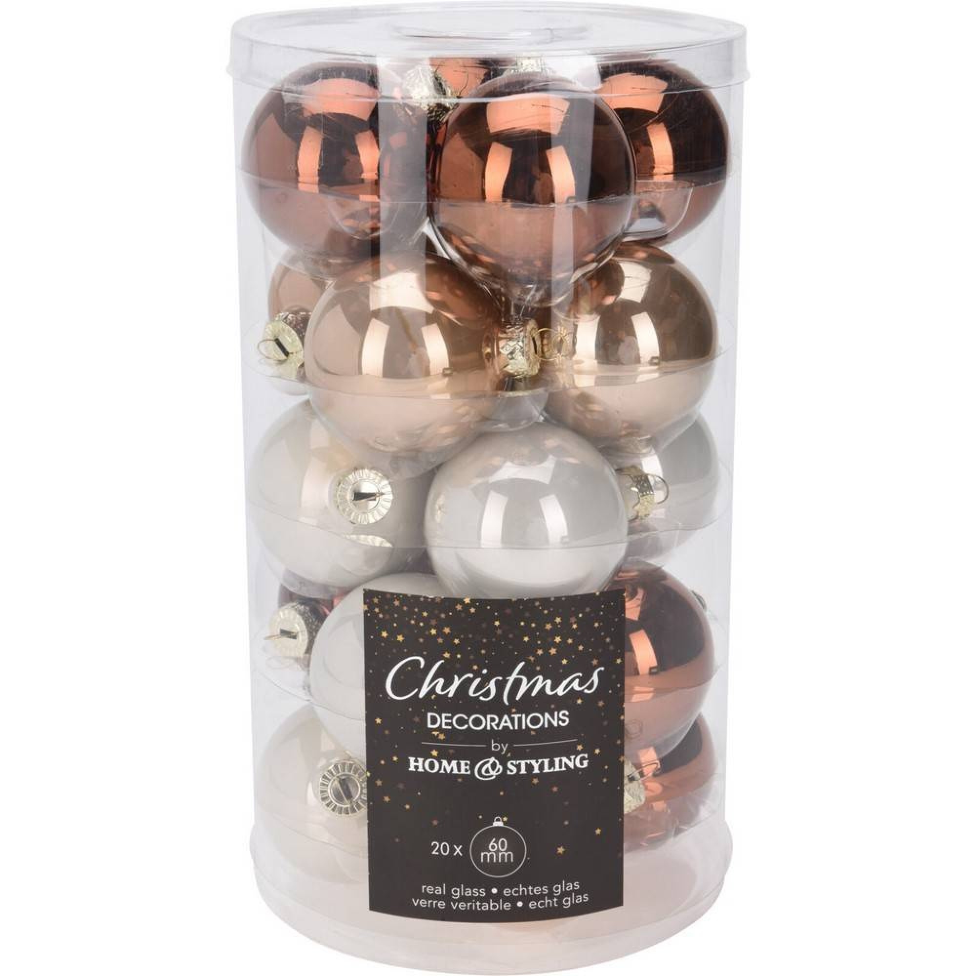 تۆپی داری کریسمس 60 ملم - قاوەیی